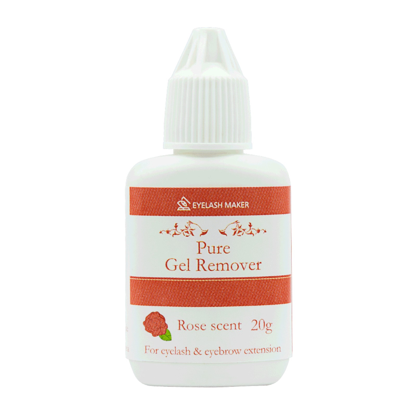 Gel removedor puro -  20ml | Aroma de rosas