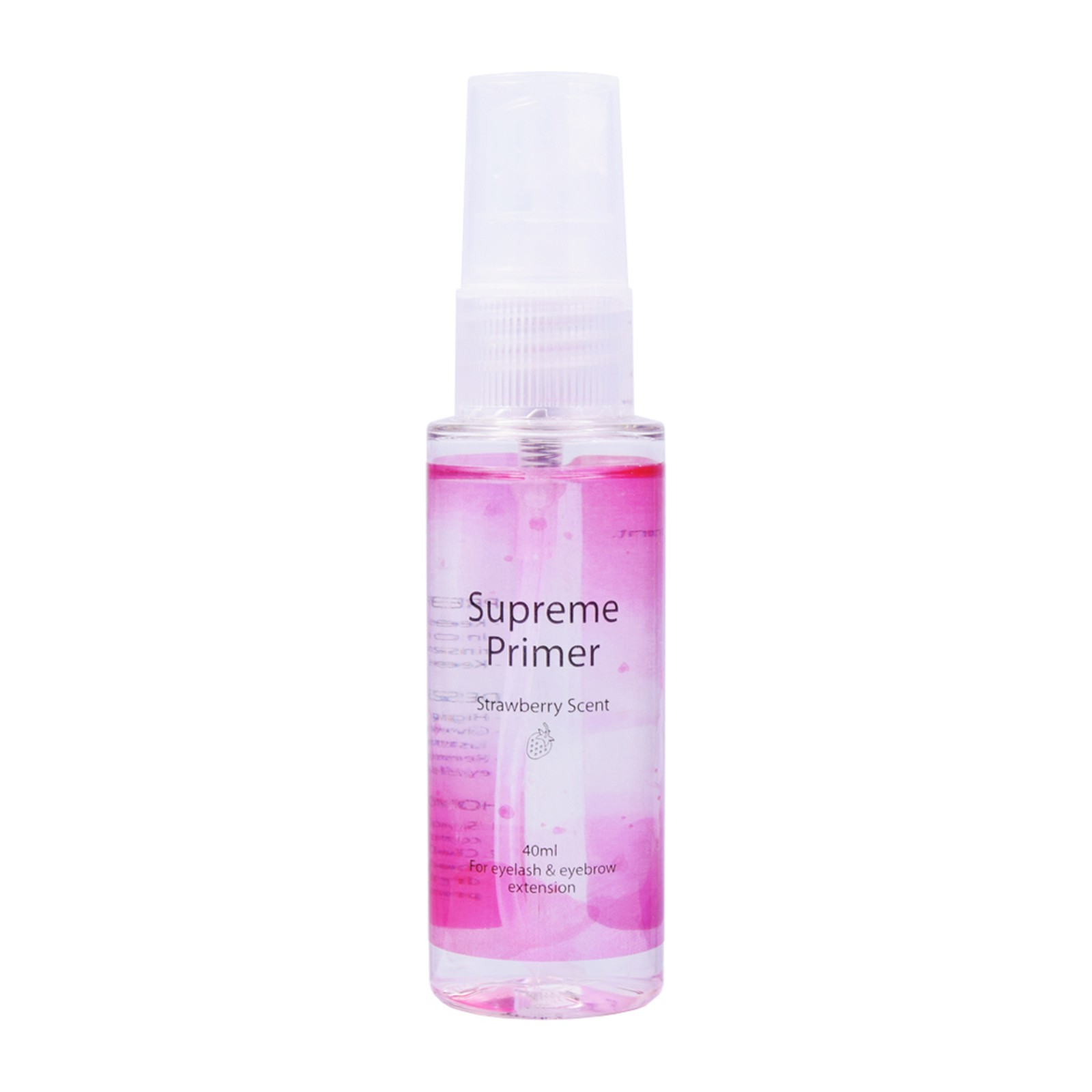 Spray de imprimación suprema -  40ml | Aroma de fresa